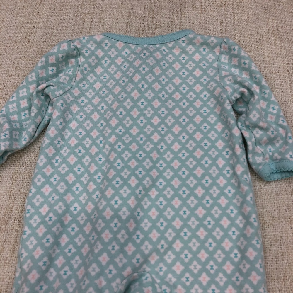 Carter's Little Sister Footed Pajama 3M - Picture 6 of 6